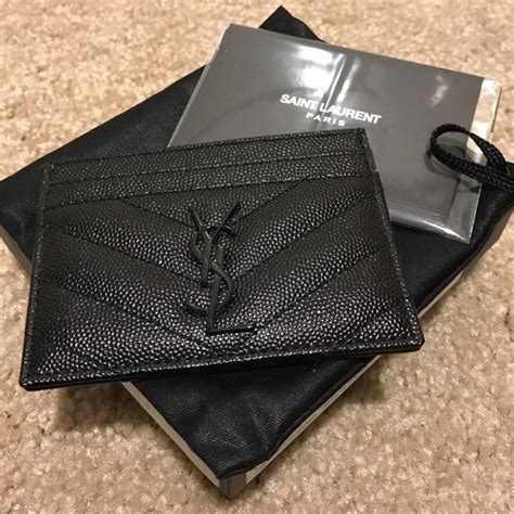 ysl card holder mens review|ysl men card holder.